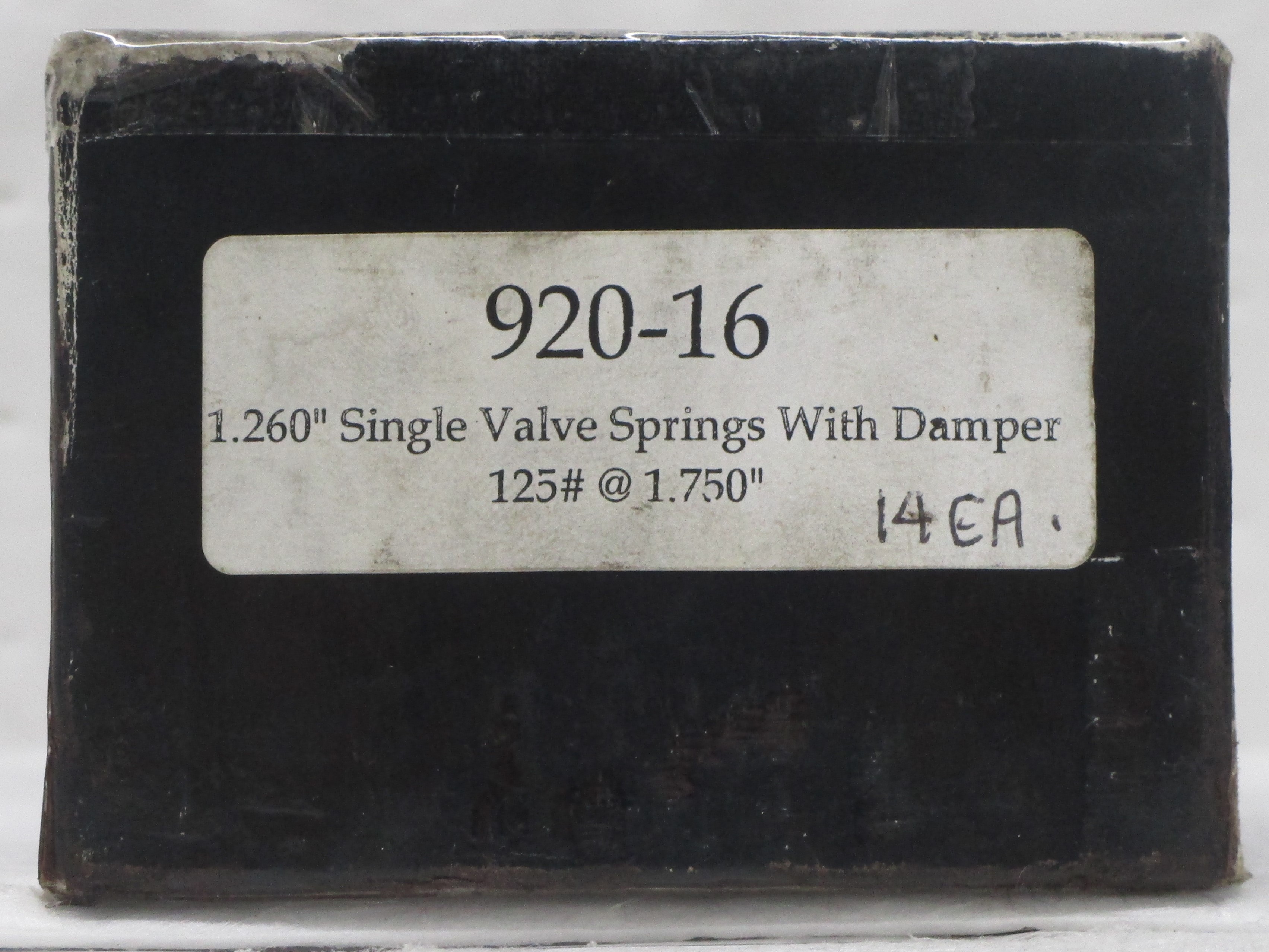 920-16 - Engine Works - 1.260'' Single Valve Spring With Damper 125#1.750
